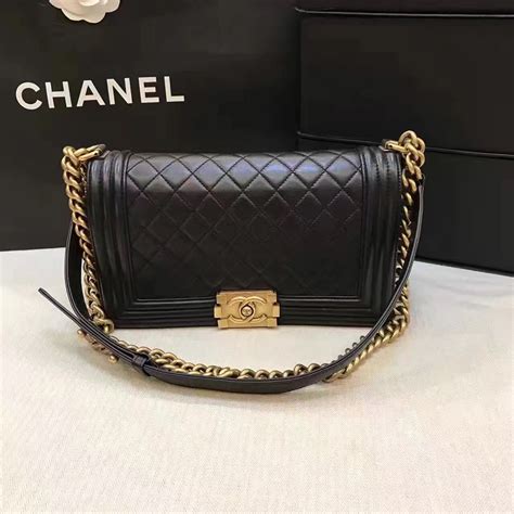 chanel boy bag black used|Chanel le boy bag yupoo.